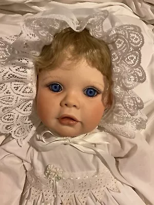 ” Virginia Turner Vinyl 28 Inch “Brooke”  Doll In Christening Gown New W/ Tags • $129.95