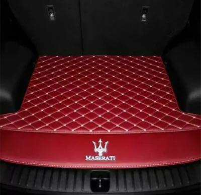 For Maserati All Models Car Trunk Mats Cargo Rear Carpets Boot Liner Luxury Pads • $46.54