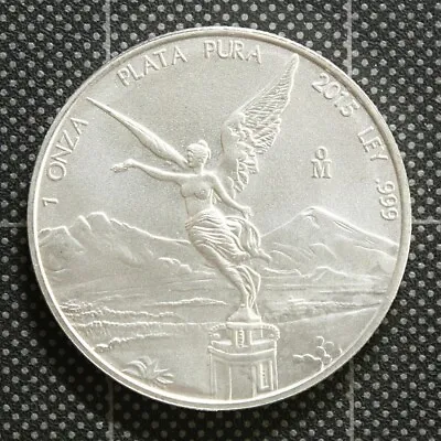 2015 Mexico Libertad .999 Silver 1 Troy Ounce Bullion Coin Mexican City Ozt • $36.99