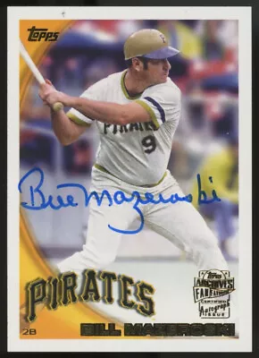 2022 Topps Archives Bill Mazeroski Fan Favorites Auto #10FF-BM • $22.99