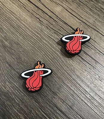Miami Heat Basketball Team Sports Charm For Crocs Shoe Charms - 2 Pieces • $6.26