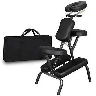 Portable Folding Tattoo Bed Table Chair Salon Facial Massage Salon Bed Spa Black • $67.58