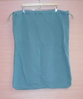 US Military Issue OD Green Cotton Laundry Clothing Bag Sack 30  X 24  • $8.99