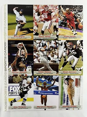 2004 Sports Illustrated For Kids #360 Michael Phelps Rookie Card RC UNCUT SHEET • $64.95