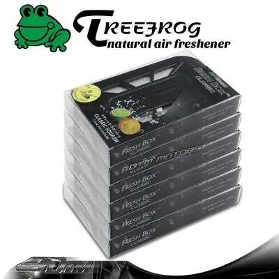 6 PACK TreeFrog Natural Xtreme Fresh Box Car Air Freshener JDM - CLASSIC SQUASH • $26.99
