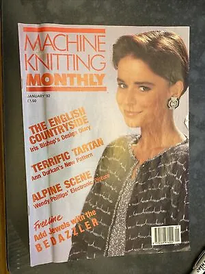 £1.99 • Buy Machine Knitting Monthly Magazine - January 1992