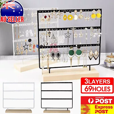 3Layer Earring Jewelry Necklace Rack Stand For Remote Areas DS • $23.97