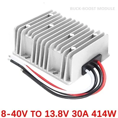 Boost Buck Converter DC 8-40V-DC 12V 13.8V  Solar Voltage Stabilizer Regulator • $97.67