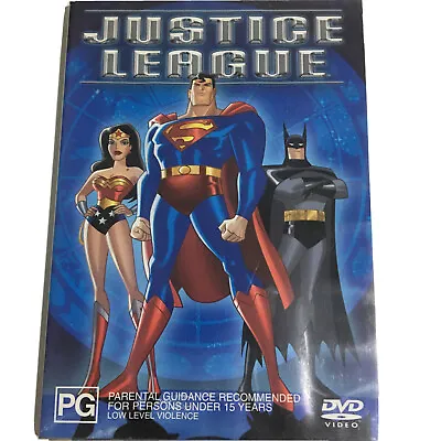 Justice League (DVD 2002) Region 4 Animation  • $6.99