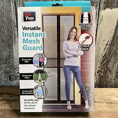 Magnetic Door Net Hands-Free Mosquito Screen Mesh Anti Bugs Fly Insect Curtain • $14.99