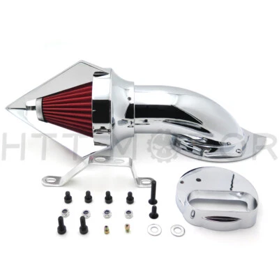 $106.76 • Buy Spike Air Cleaner Kit For Yamaha V-Star 1100 Dragstar XVS1100 1999-2012 CHROME
