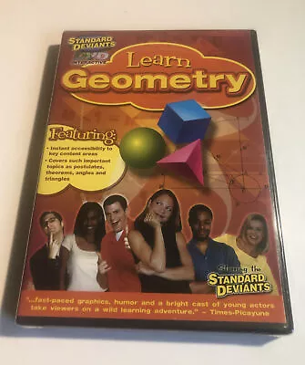 Standard Deviants - Learn Geometry (DVD 2002) • $8.99