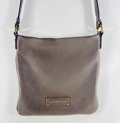 Marc By Marc Jacobs Too Hot To Handle Sia Crossbody Hobo Gray Bag • $35