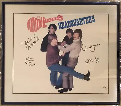 1990s THE MONKEES Signed Limited Edition Headquarters Litho #405/500 • $2799.99