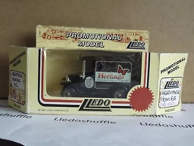 Lledo LP6046 Model T Ford Van Heritage Homes Cecil M Yuill Hartlepool DG B/p • £8