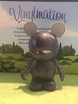 DISNEY Vinylmation 3  Park Set 1 Clear Series Black • $5.99