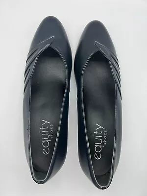 £24.99 • Buy LADIES EQUITY GENUINE LEATHER OFFICE SHOE [made In ENGLAND] Was £43.25