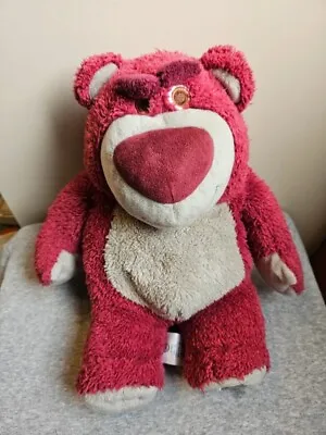 Disney Pixar Toy Story 3 Lotso Huggin Bear Soft Toy Strawberry Scented • £9