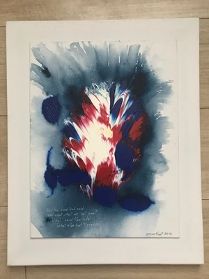 Original Artwork Paradise Signed Steve Hunt 2014 • £15