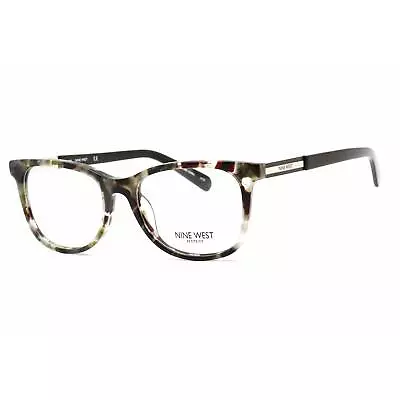 Nine West Women's Eyeglasses Full Rim Green Pearlized Tortoise Frame NW5186 320 • $27.79