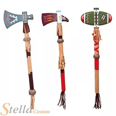 £7.99 • Buy Indian Tomahawk Plastic Axes Native American Fancy Dress Costume Accessory