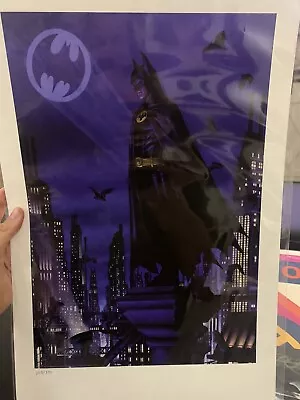 Batman 1989 Rory Kurtz Limited Edition Giclee Print - NYCC 2018 Bottleneck • $150