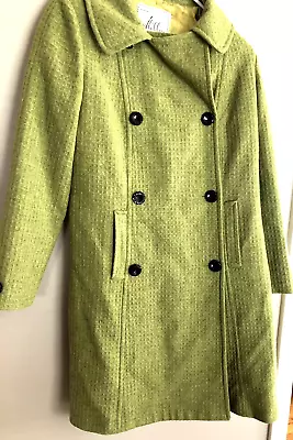 MILLY New York Original Olive Green Coat  Size 8 • $44.80