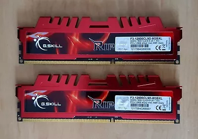 Gskill Ripjaws DDR3 - 1600 - 8GB (2x4GB) • £17