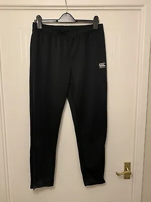 Canterbury Women’s Tracksuit Bottoms Size 14 Black Good Condition • £22