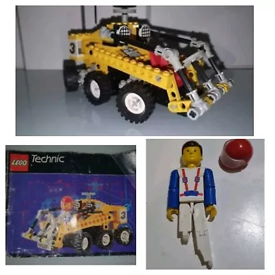 Lego Set # 8830 Vintage Technic Rally 6 Wheeler Moon Buggy (1990) • $62