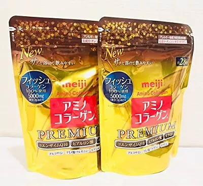 Meiji Amino Collagen Premium Refill 196G [Set Of 2] • $63