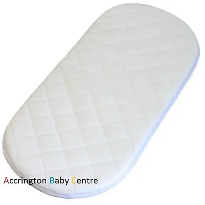 Quilted Breathable Pram Mattress Fits Mothercare Journey Edit Carrycot Pram • £15.99
