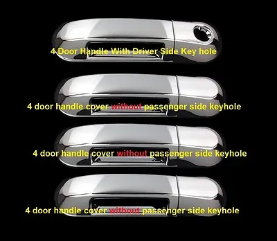 $38.88 • Buy For 2002~2010 FORD EXPLORER SPORT TRAC CHROME 4 DOOR HANDLE COVERS