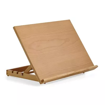A3 Art & Craft Workstation Wooden Drawing Board Artist Adjustable Table Easel • £21.95