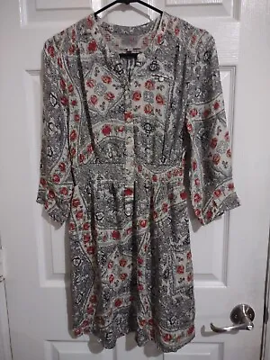 Ecote Paisley Boho Flowy Dress S • $15.99