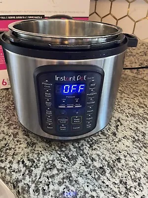 Instant Pot DUO SV 6-Quart 9-in-1 Multi-Use Pressure Cooker • $75