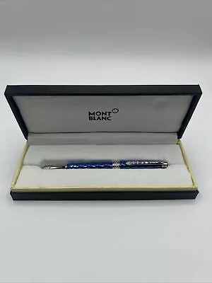 Mont Blanc Meisterstuck Blue Pen • $11.50