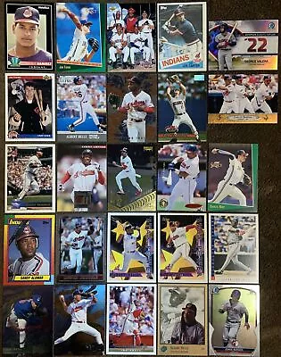 Cleveland Indians/Guardians 25 Card Lot Loaded W/Rookies Manny Thome Belle + NM+ • $2.34