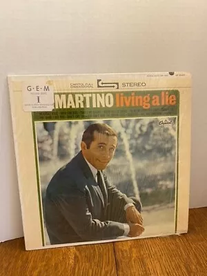 Al Martino Living A Lie Vintage Vinyl LP ST 2040 • $5