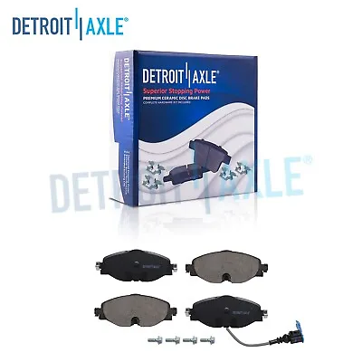 Front Ceramic Brake Pads For Audi A3 TT Quattro Volkswagen Golf GTI Jetta • $31.73