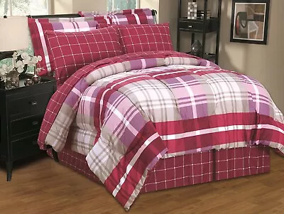 Tommy 8-PC Twin-Full-Queen-King Bed Comforter Set W/ Sheets & Pillowcases • $69.99