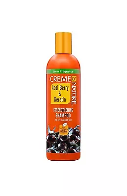 Creme Of Nature  Strengthening Shampoo Acai Berry & Keratin 12 Oz • £4.49