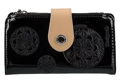 Desigual Women's Glossy Synthetic Leather Wallet BNWT • $49.95