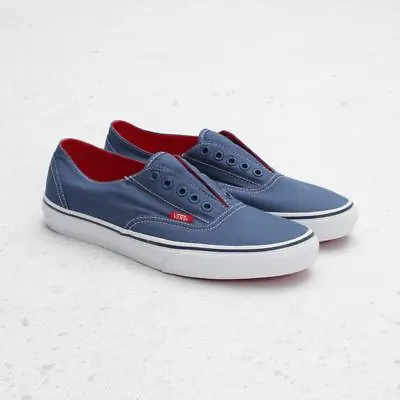 Vans Era Laceless Womens 5.5 (navy) • $12.99