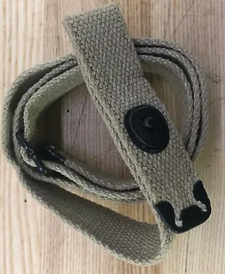 USGI WWII .30 M1 CARBINE Lt OD KHAKI SLING NEW WW2 RIFLE STRAP • $15.95