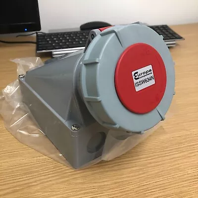 £32.80 • Buy Europa Components ISSW634N-AZ IP67 Surface Socket 415V 3P+E 63A