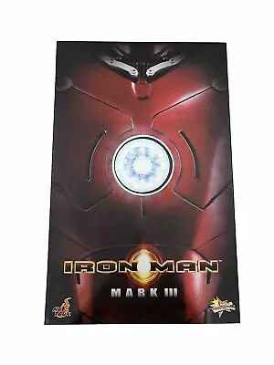1 6 Scale Iron Man Mark 3 Model Number  Iron Man HOT TOYS Figure • $300