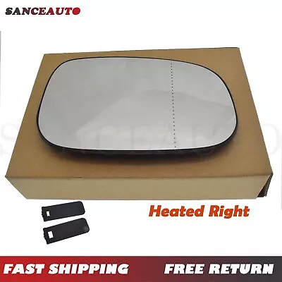 Right Heated Mirror Glass W/ Backing For Volvo S80 S60 S40 V60 C30 V70 30762572 • $19.29