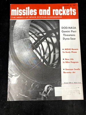 $24.99 • Buy Missiles And Rockets, The Missile/space Weekly Magazine, January 28, 1963