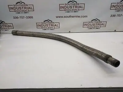 Braided Stainless Steel 2  X 1-7/16 NPT 50  Extreme-Temperature Air & Steam Hose • $250